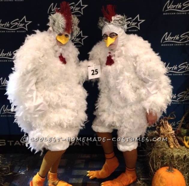 Adult chicken costume diy Spongebob gift ideas for adults
