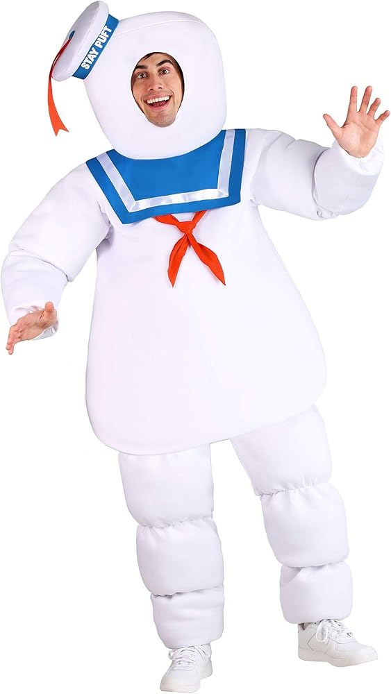 Adult stay puft marshmallow man costume Stockport escorts