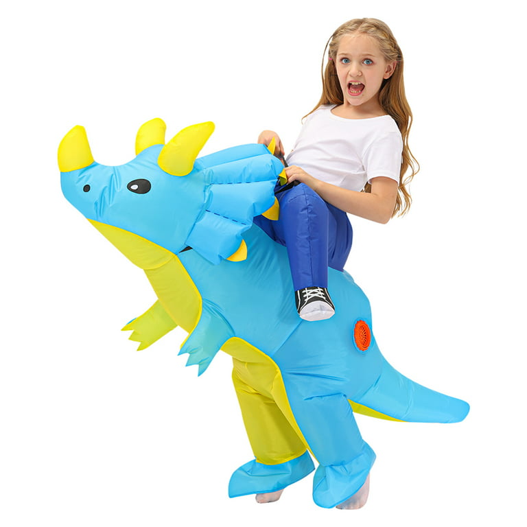 Blue dinosaur costume adult Barbie rivas anal