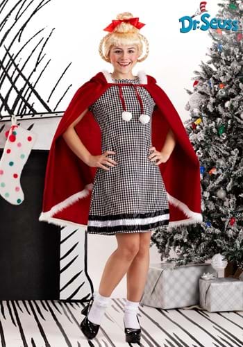 Cindy lou who adult Adult crazy cat lady costume