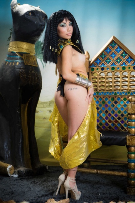 Cleopatra cosplay porn Floor lounger for adults