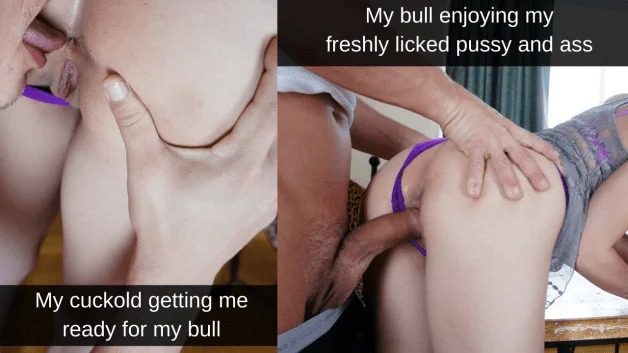 Cuckold photos with captions Break her porn