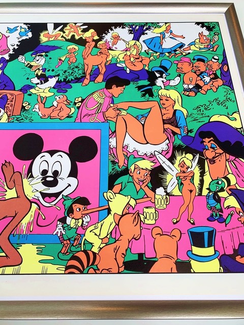 Disney orgy poster 90 s asian porn star