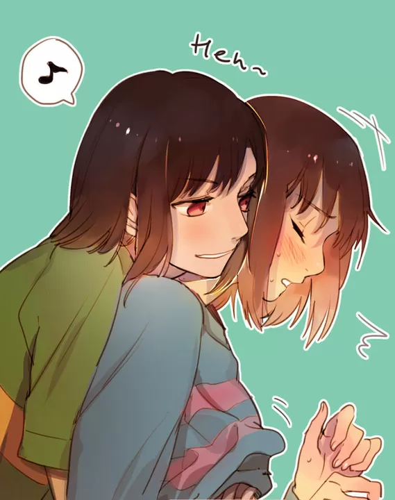 Frisk and chara porn Zombies 3d porn