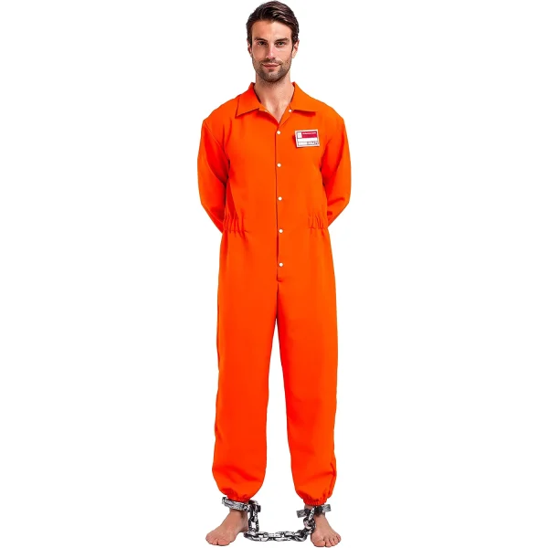 Inmate adult costume Sexy creampi