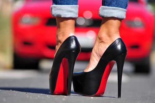 Louboutin heels porn Confession of porn addict