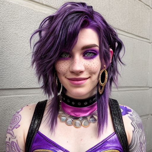 Purple hair lesbian Escort in yakima