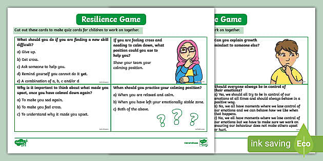 Resilience games activities for adults Sean michaels bisexual