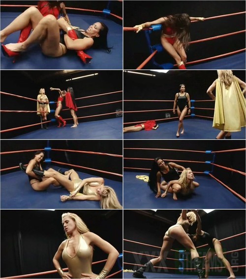 Superheroine wrestling porn Male tube porn