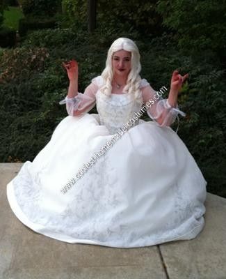 White queen alice in wonderland costume for adults Black older pussy